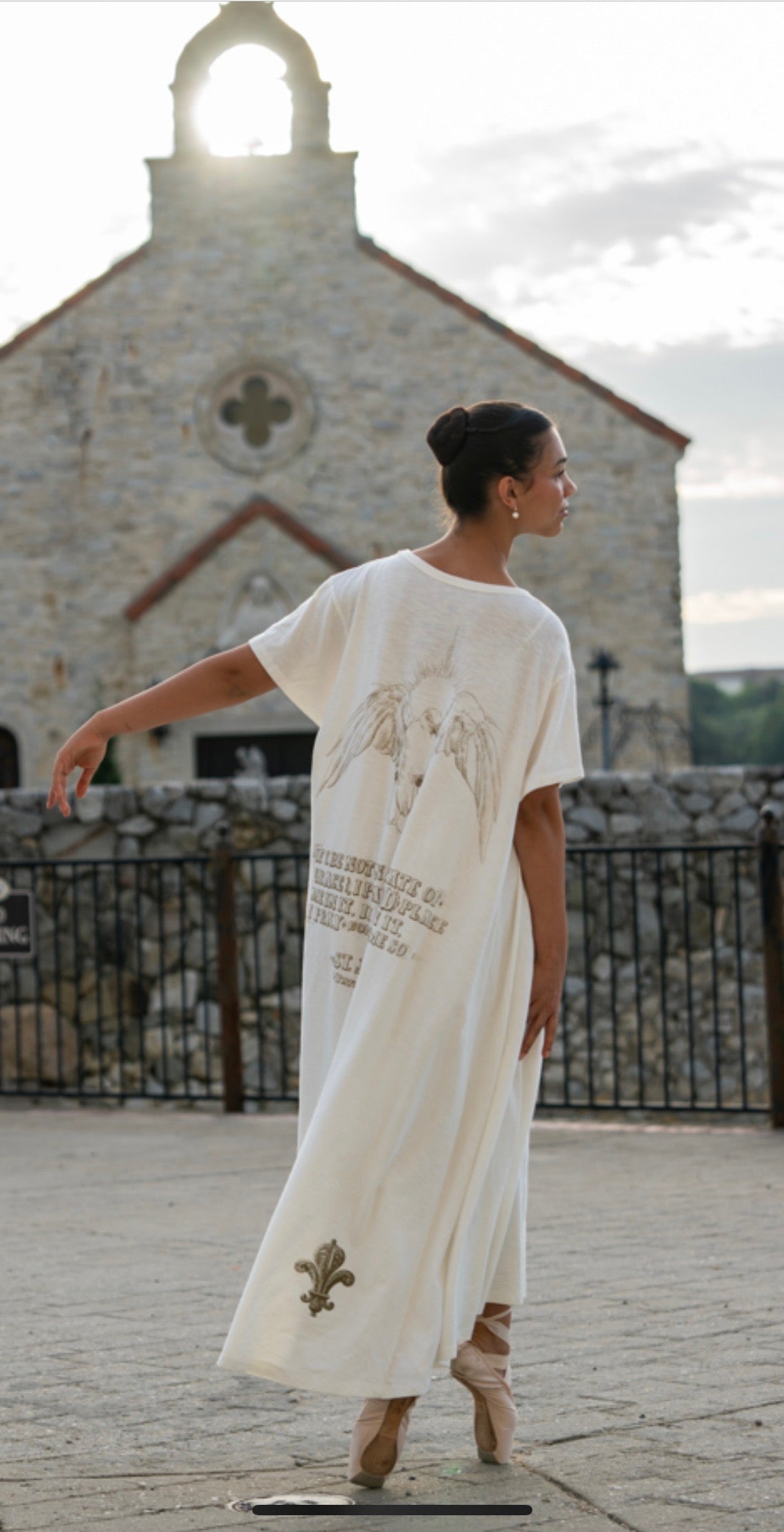 Short Sleeve St. Joan of Arc T-Shirt Dress