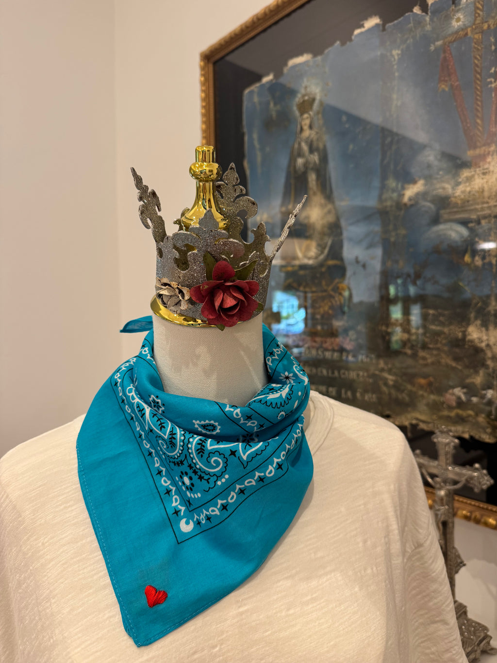 Turquoise Bandana