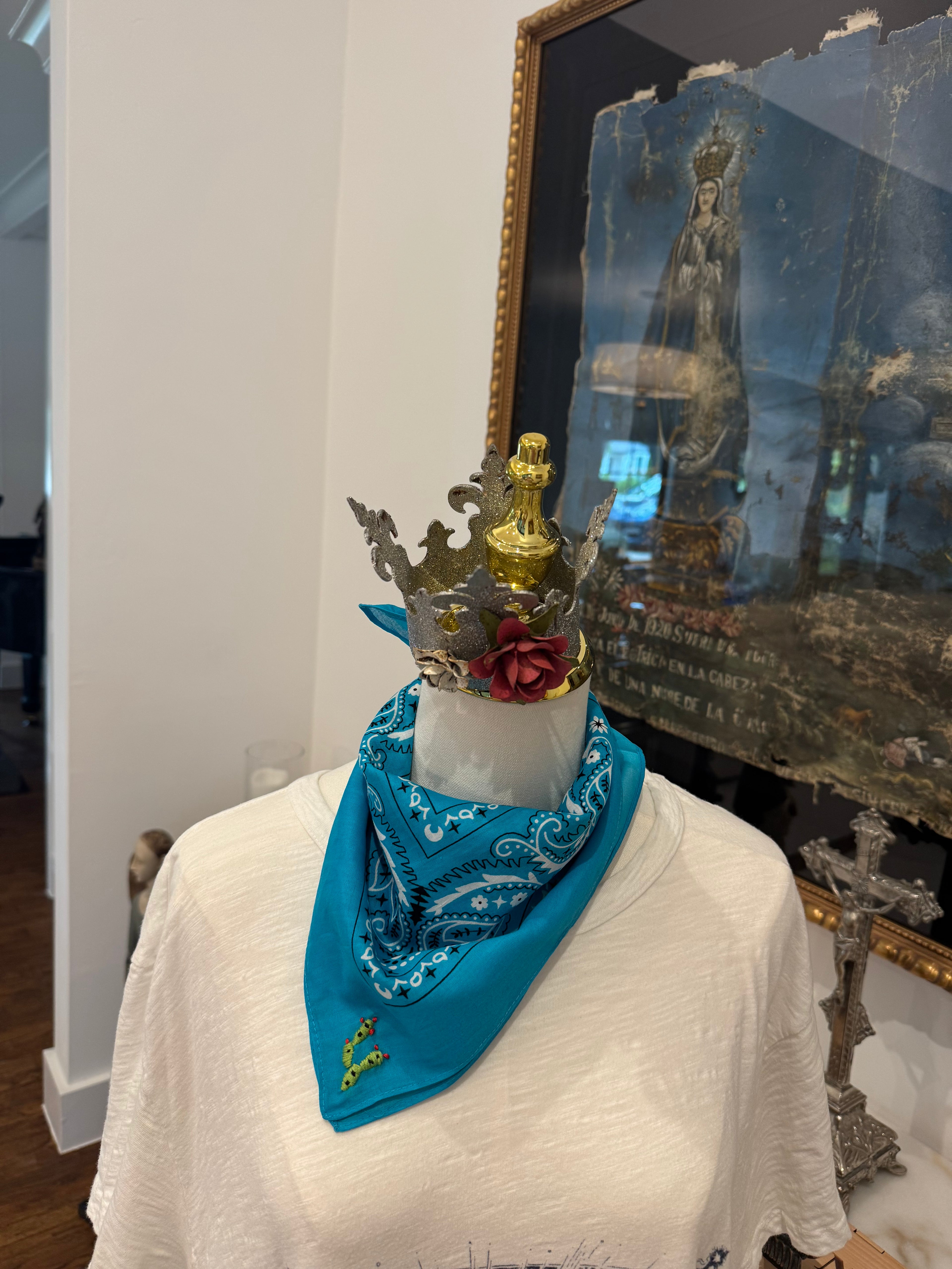 Turquoise Bandana