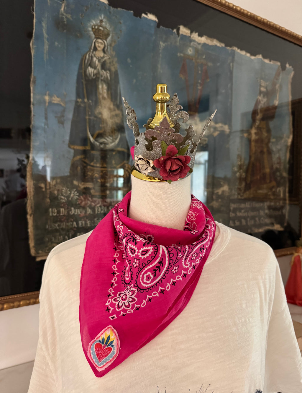 Pink Bandana