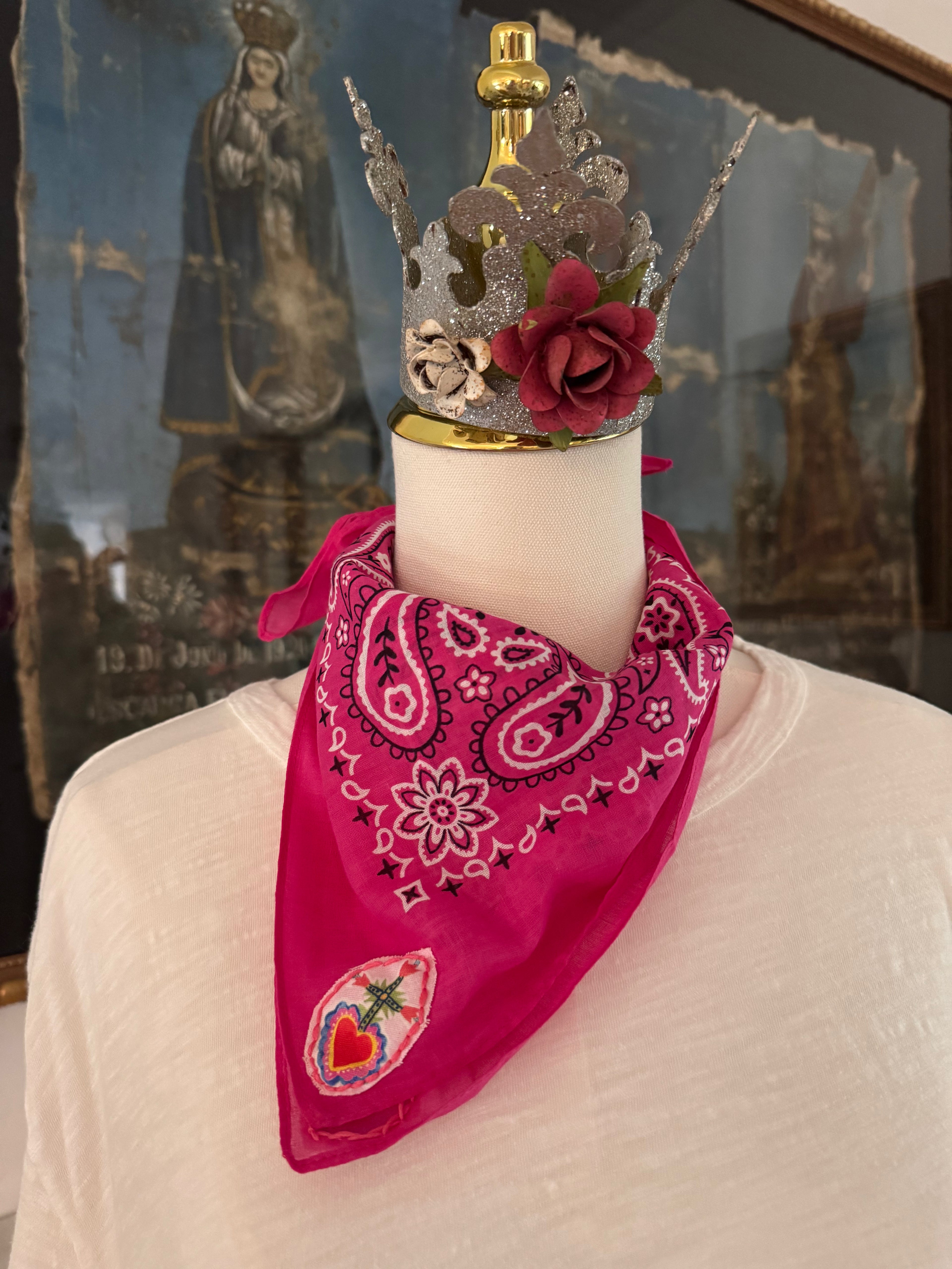 Pink Bandana