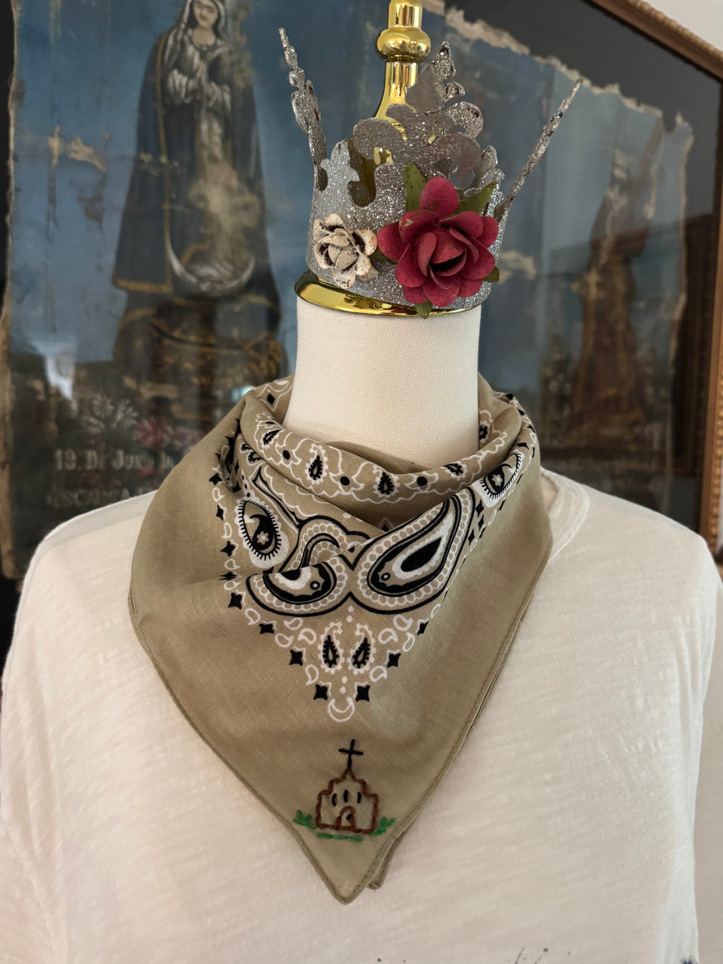 Taupe Bandana